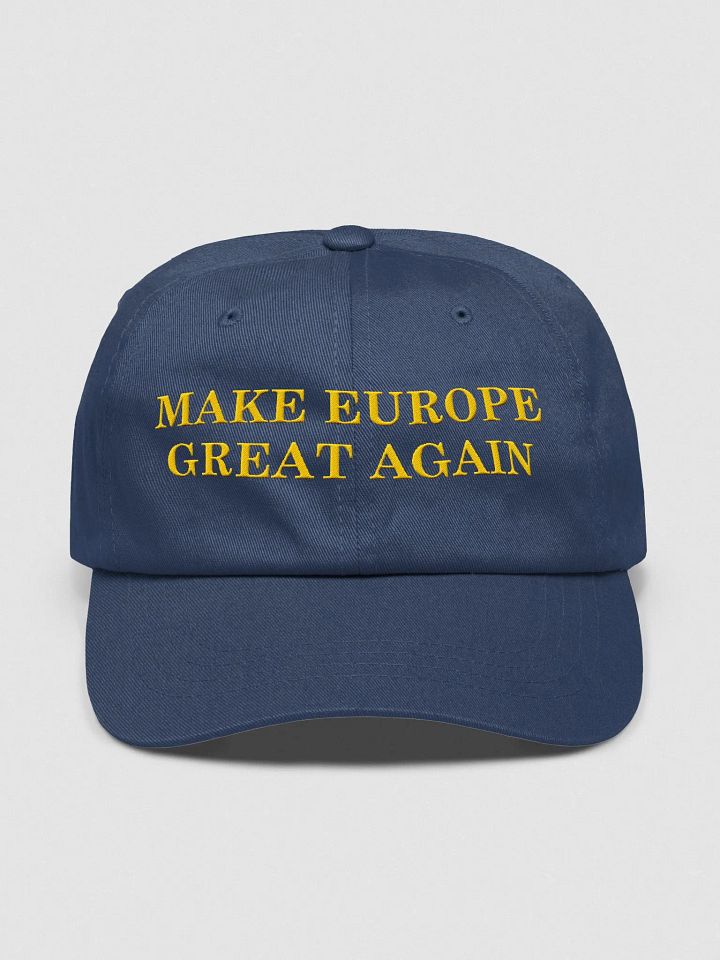 MAKE EUROPE GREAT AGAIN EMBROIDERED HAT - NO FLAG product image (1)