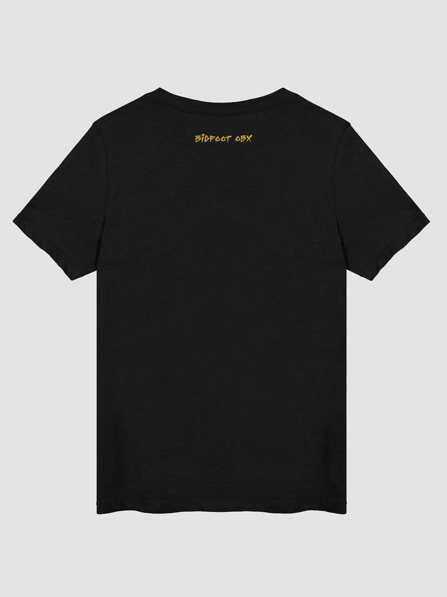 Destination Bigfoot Bronco Bigfoot Logo Bella+Canvas Women's Relaxed V-Neck T-Shirt (Black) product image (2)
