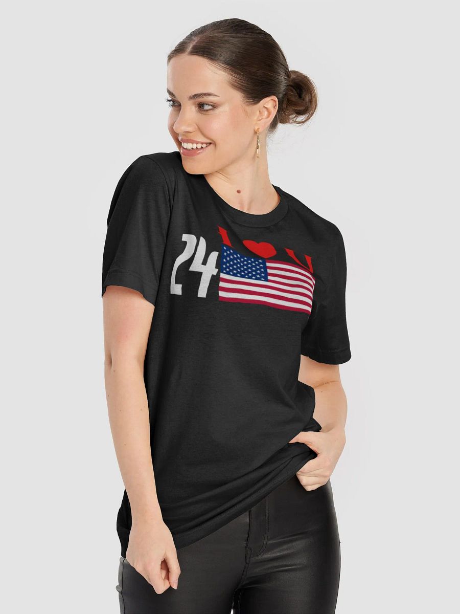 black t-shirt i love you product image (8)