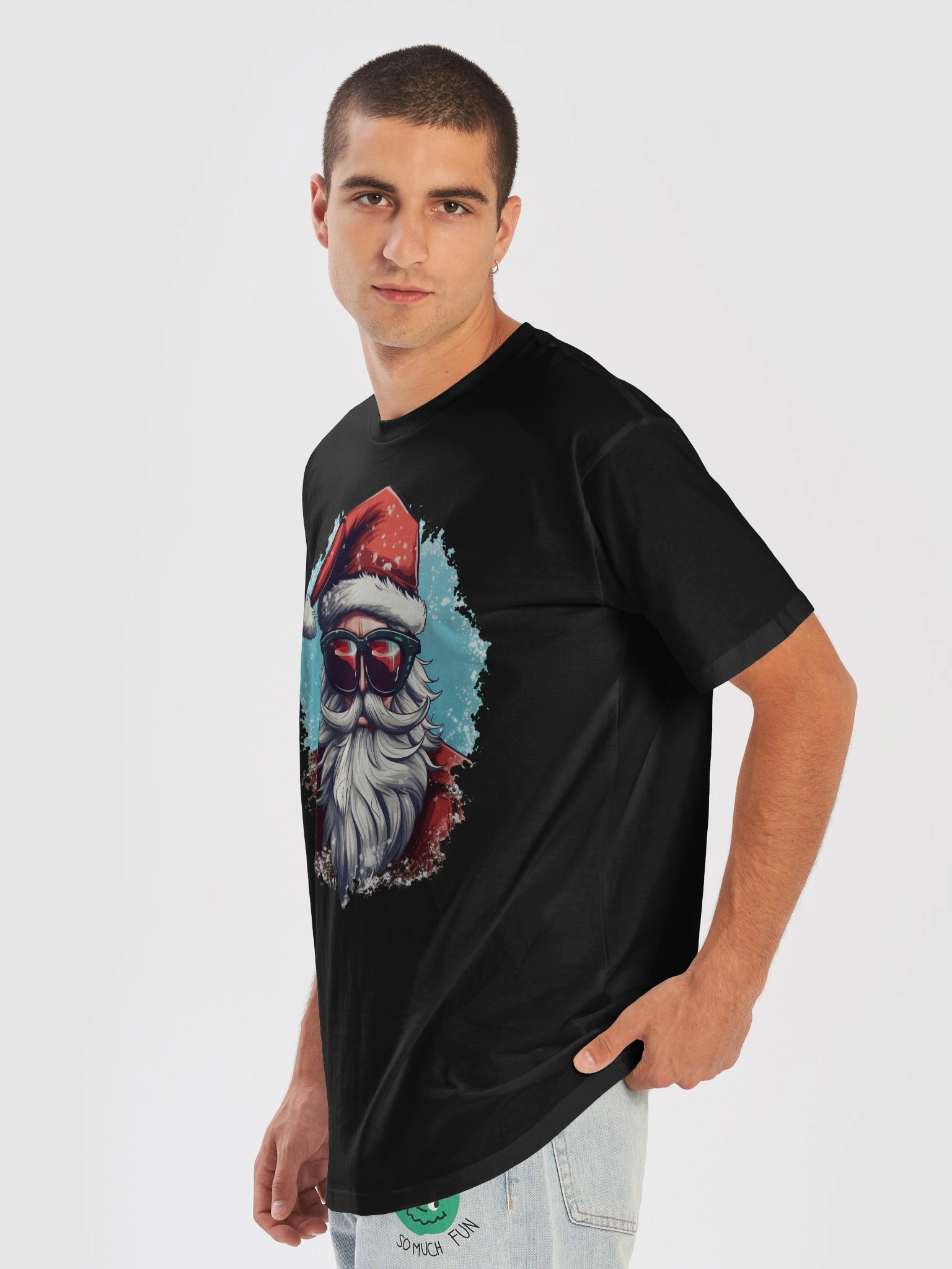Cool Santa Unisex T-Shirt product image (7)