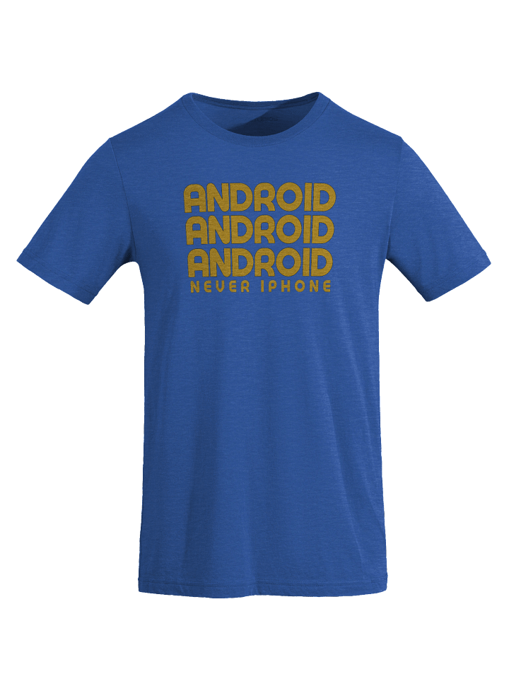 Android - Never iPhone T-Shirt product image (37)
