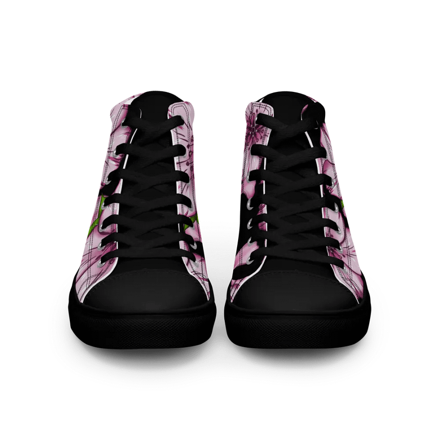 Blossomz & Petalz - Men's High Tops Canvas Shoes product image (8)
