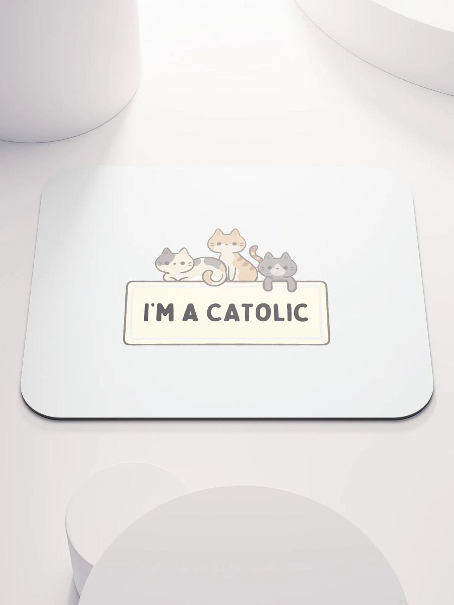CATolic Cartoon Mouse Pad product image (1)