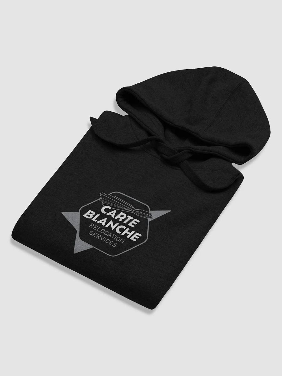 Carte Blanche Relocation Services Hoodie (Black w/Big Logo) product image (6)