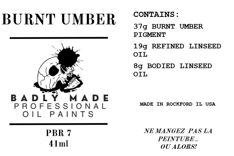 BADLY MADE PROFESSIONAL OIL PAINT FULL MIXING SET product image (9)