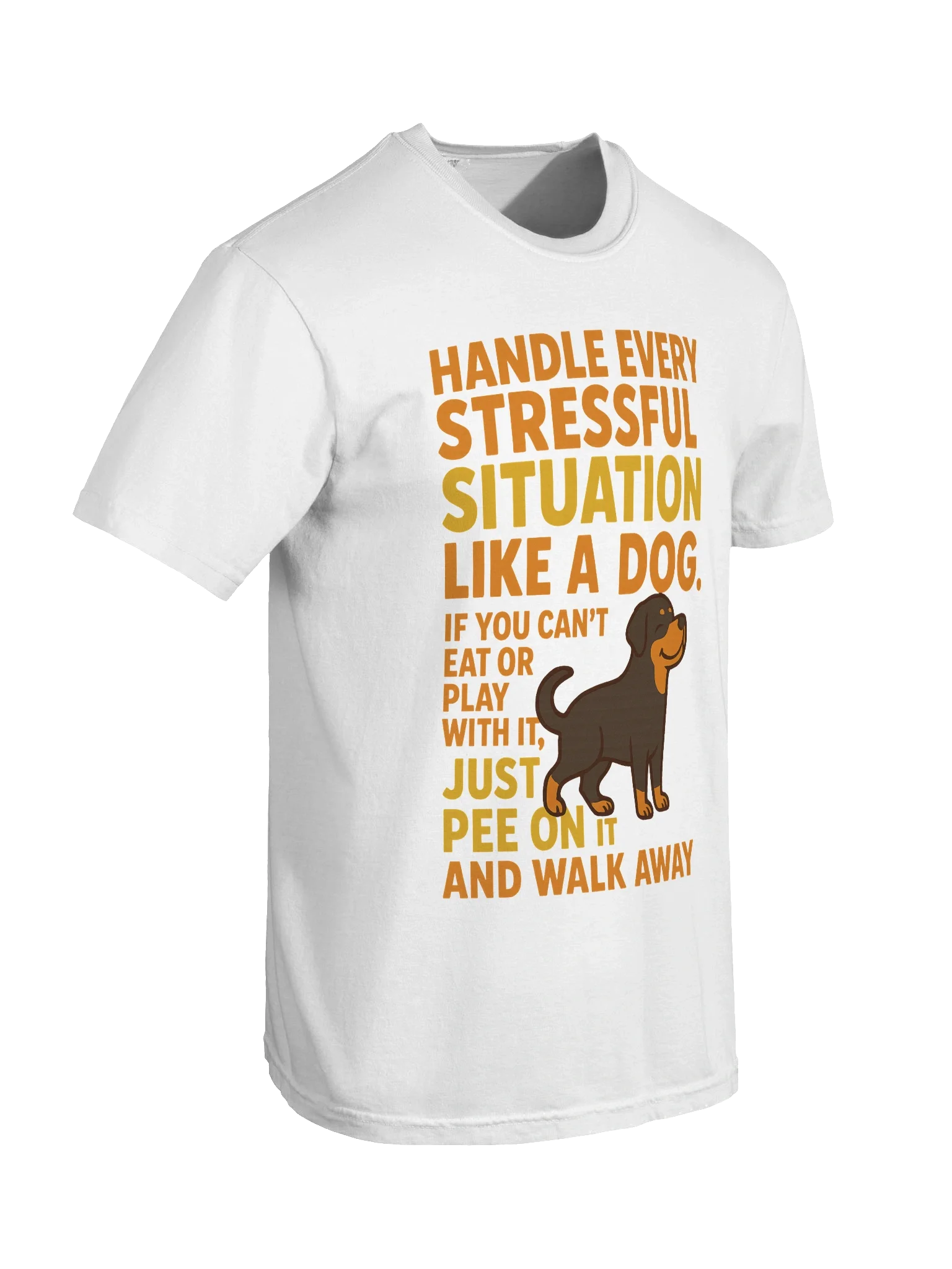 Rottweiler Pawsitive Attitude Tee product image (63)