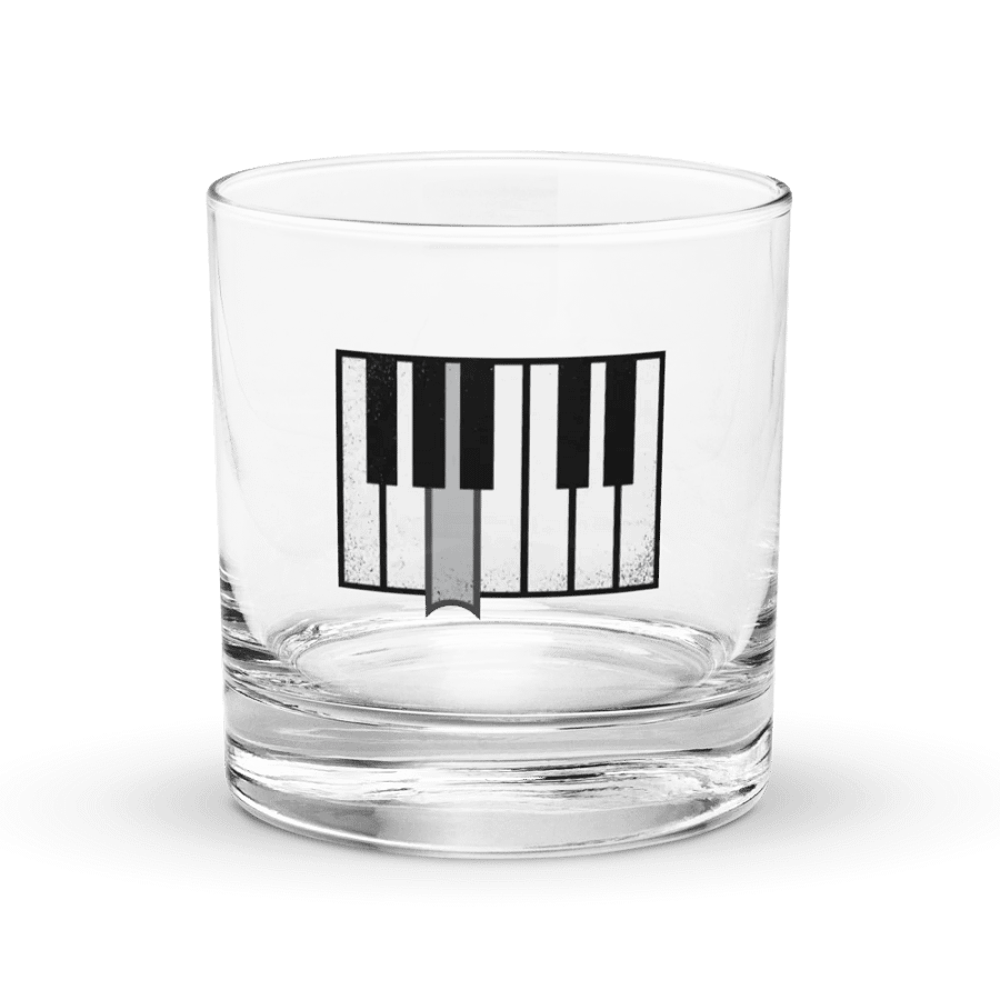 Neil Archer Branded Piano Rocks Glass product image (1)
