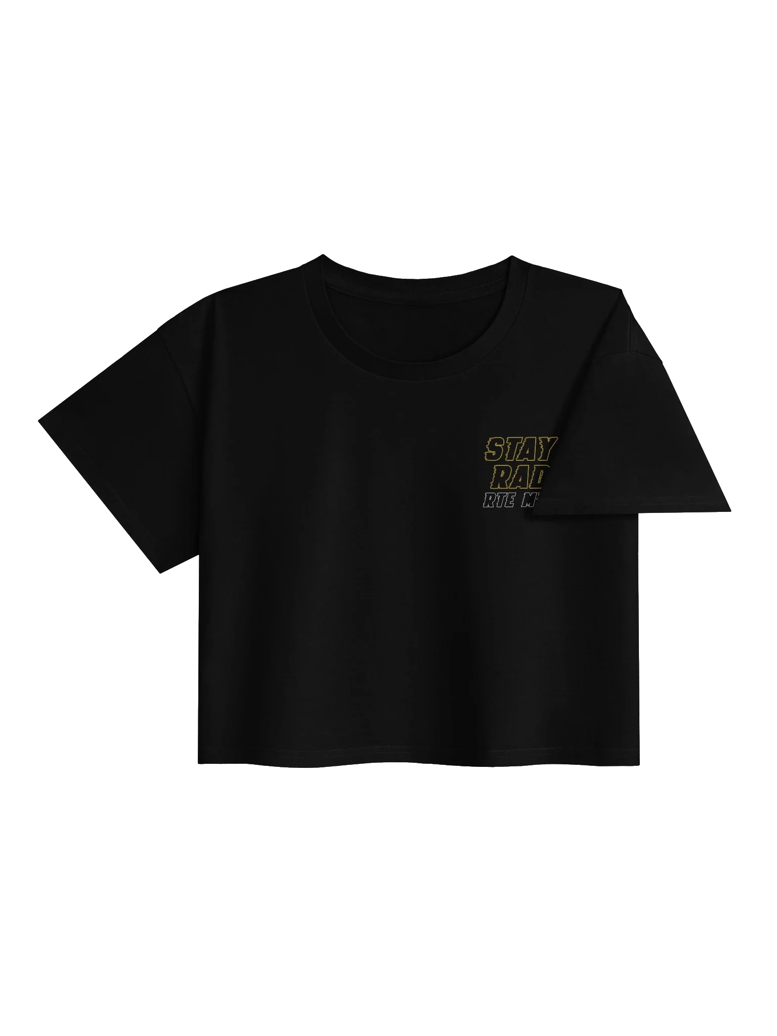 STAY RAD GOLD CROP TOP product image (4)