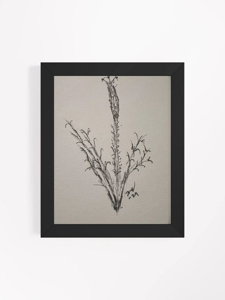 Botanical Zen Series 1 Matte Wood Frame Poster product image (27)