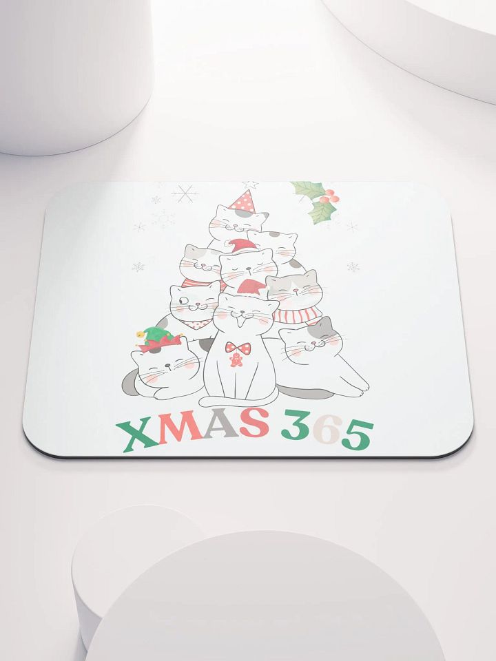 Xmas 365 Feline Festive Mouse Pad product image (1)