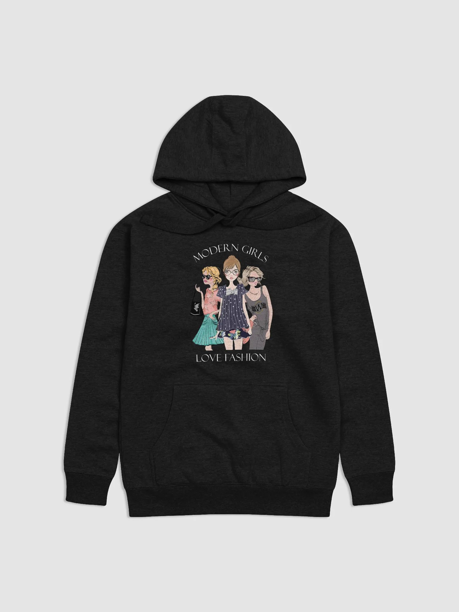 Modern Girls Love Fashion Unisex Premium Hoodie product image (4)