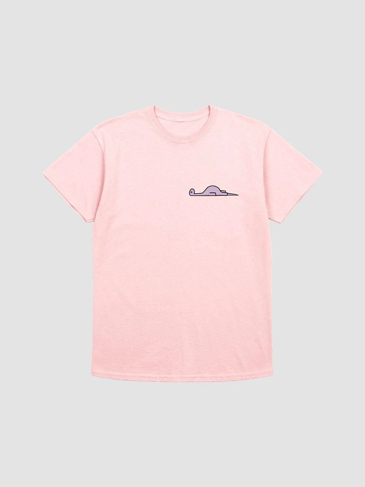 Pink Dino Laying Crest - T-Shirt product image (1)