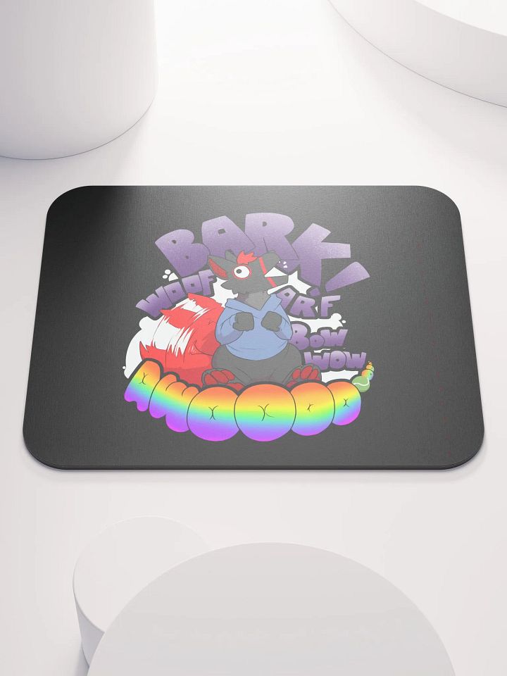 Barking Mousepad 8.7″ × 7.1″ product image (1)