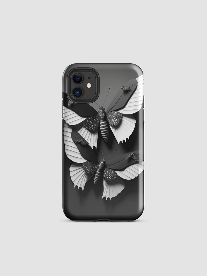 Minimal Butterflies Tough iPhone Case product image (1)