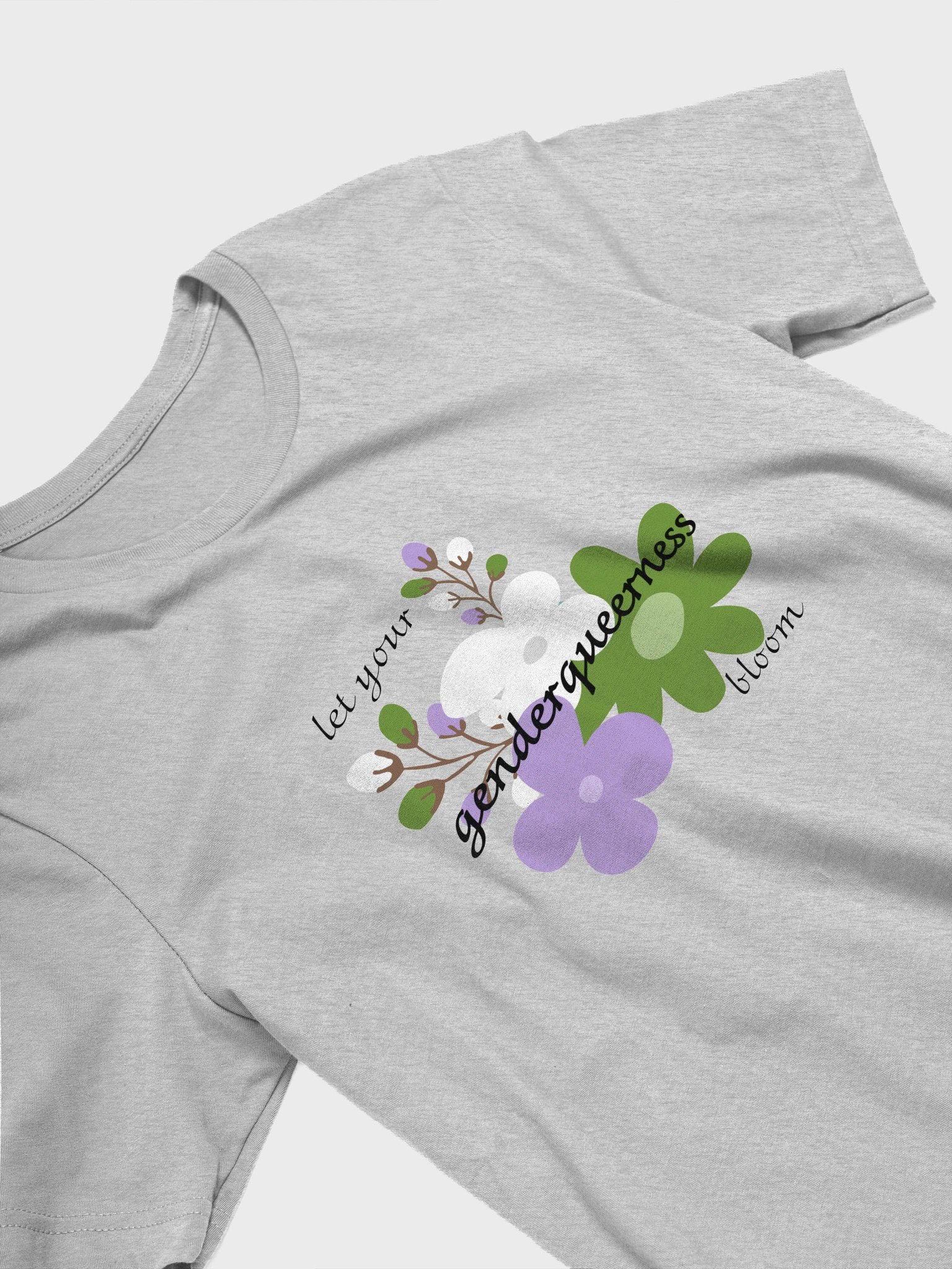 let your genderqueerness bloom t-shirt product image (3)