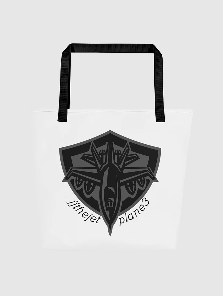 JJ's Large Tote Bag Black Emblem product image (1)