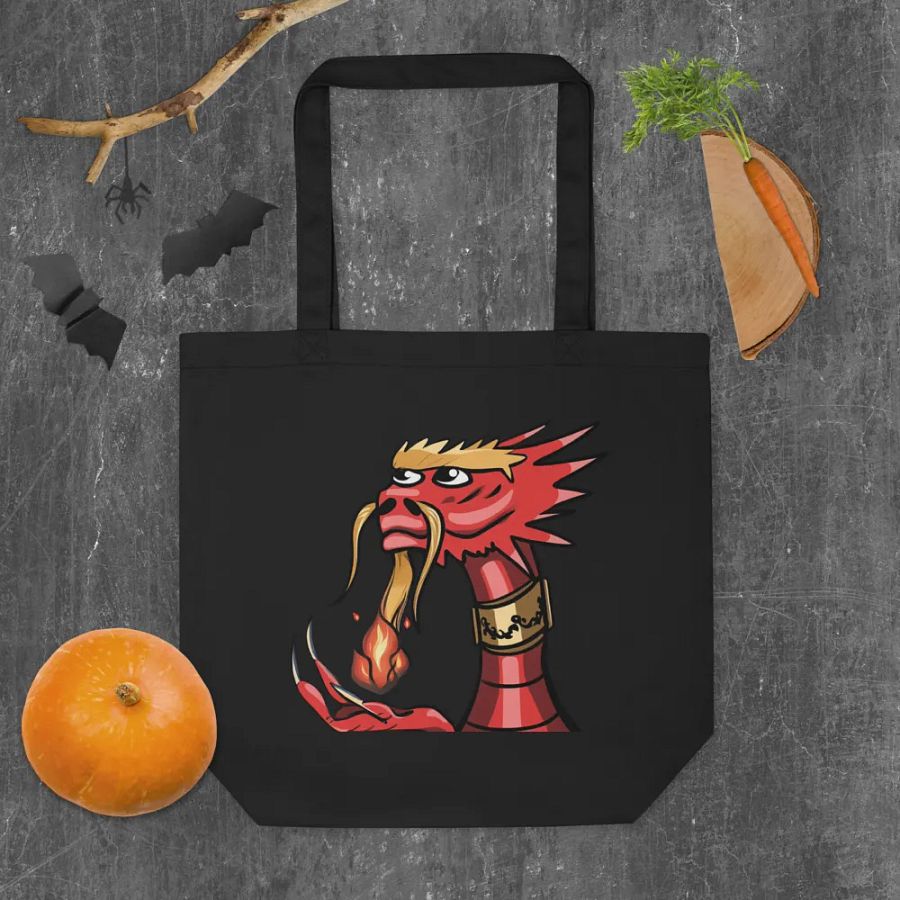 Regal Fire Dragon Eco Tote product image (10)