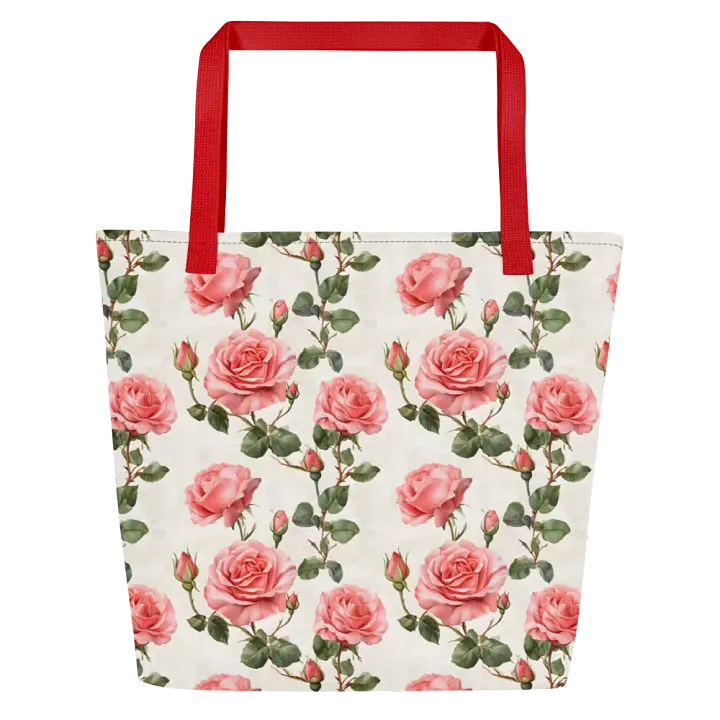 Elegant Rose Garden Large Tote Bag product image (1)