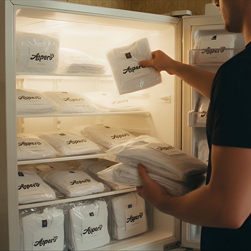 “No, no es comida. Es estilo. Y sí, es Áspero. 😉
¿Quieres saber por qué guardamos nuestras prendas así? Descúbrelo por ti mis...