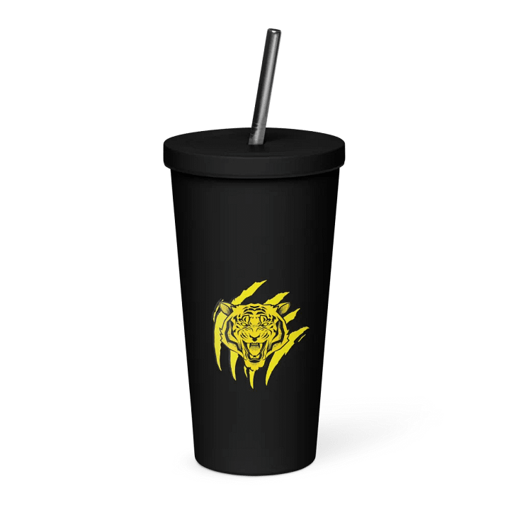 Vaso térmico con diseño de tigre feroz product image (1)