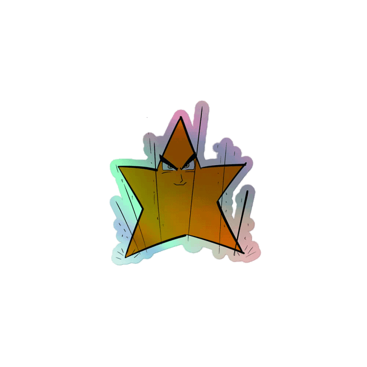 Hallow-graphic Star Sticker Power Star product image (1)