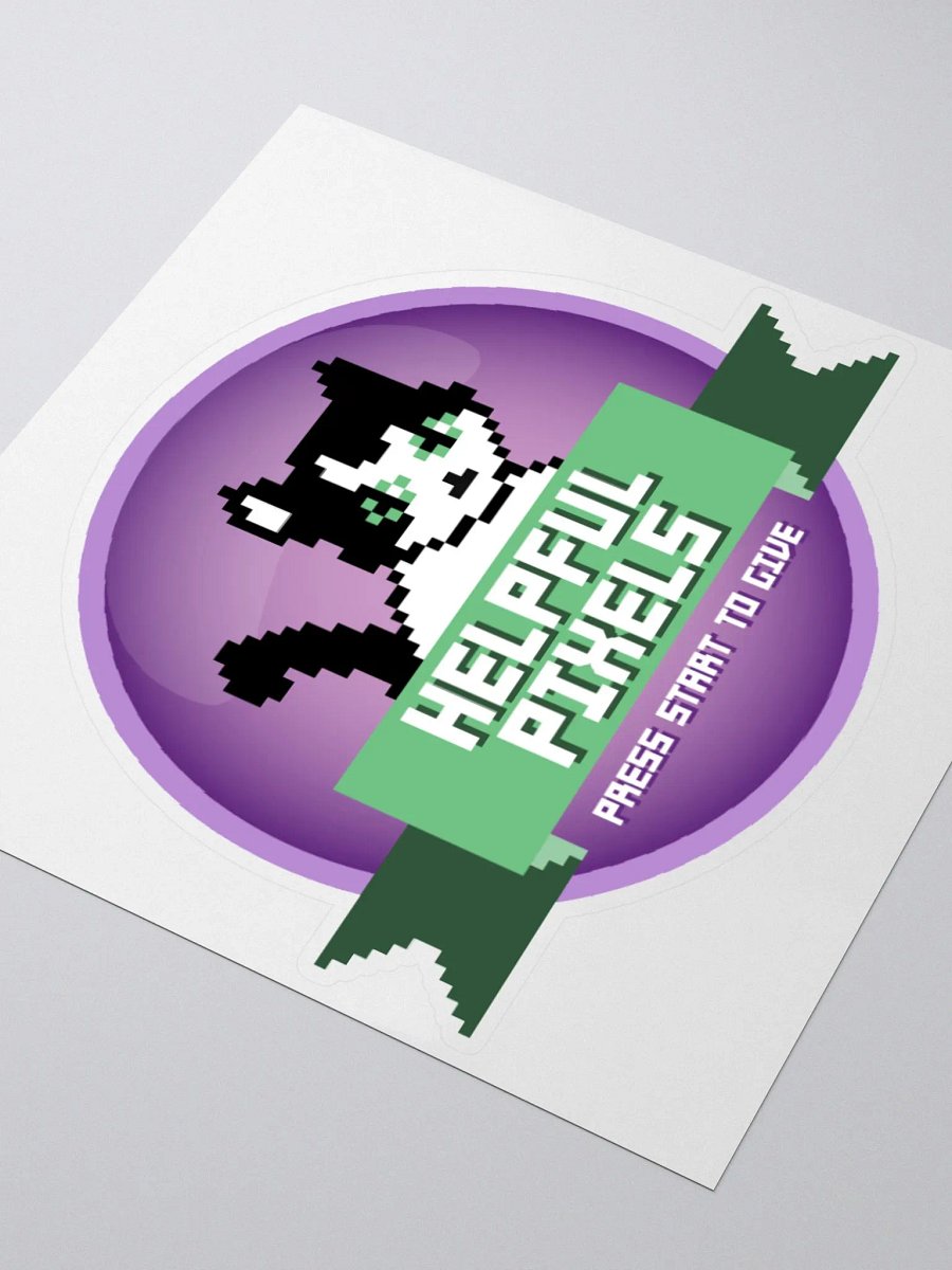 Helpful Pixels Sticker product image (3)