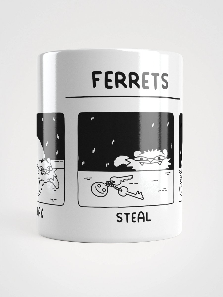 Ferrets | Sneak Steal Sleep | Mug product image (13)