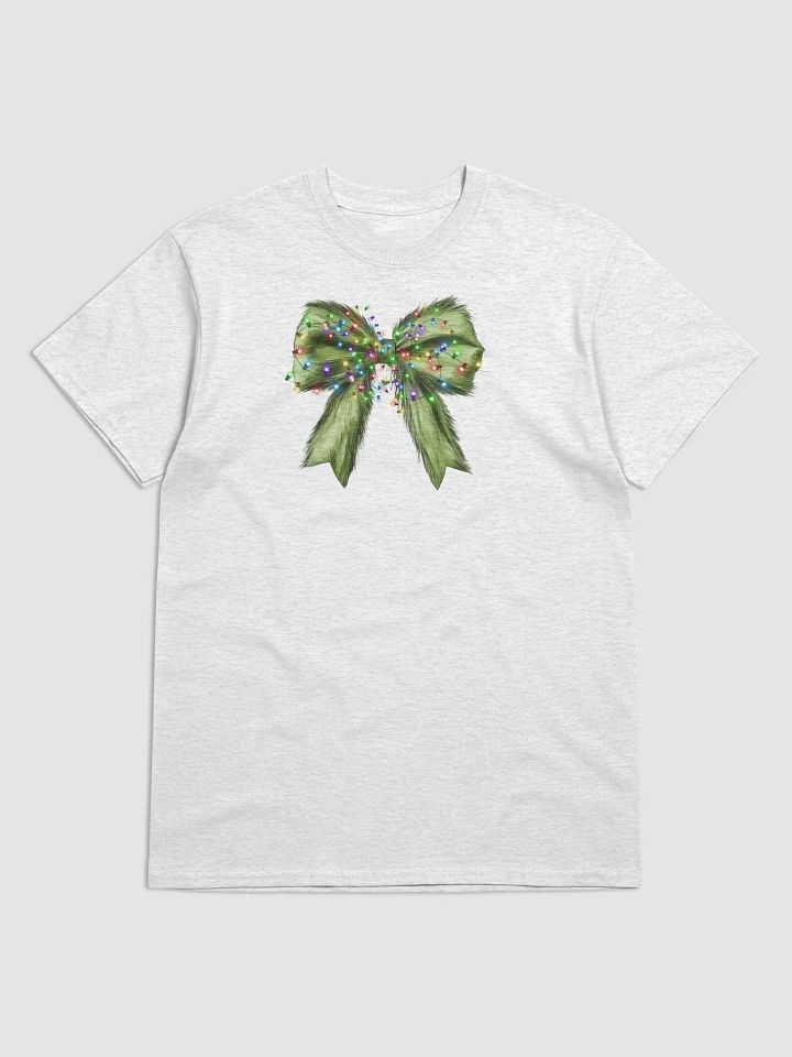 Festive Lighted Ribbon Bow T-Shirt product image (1)