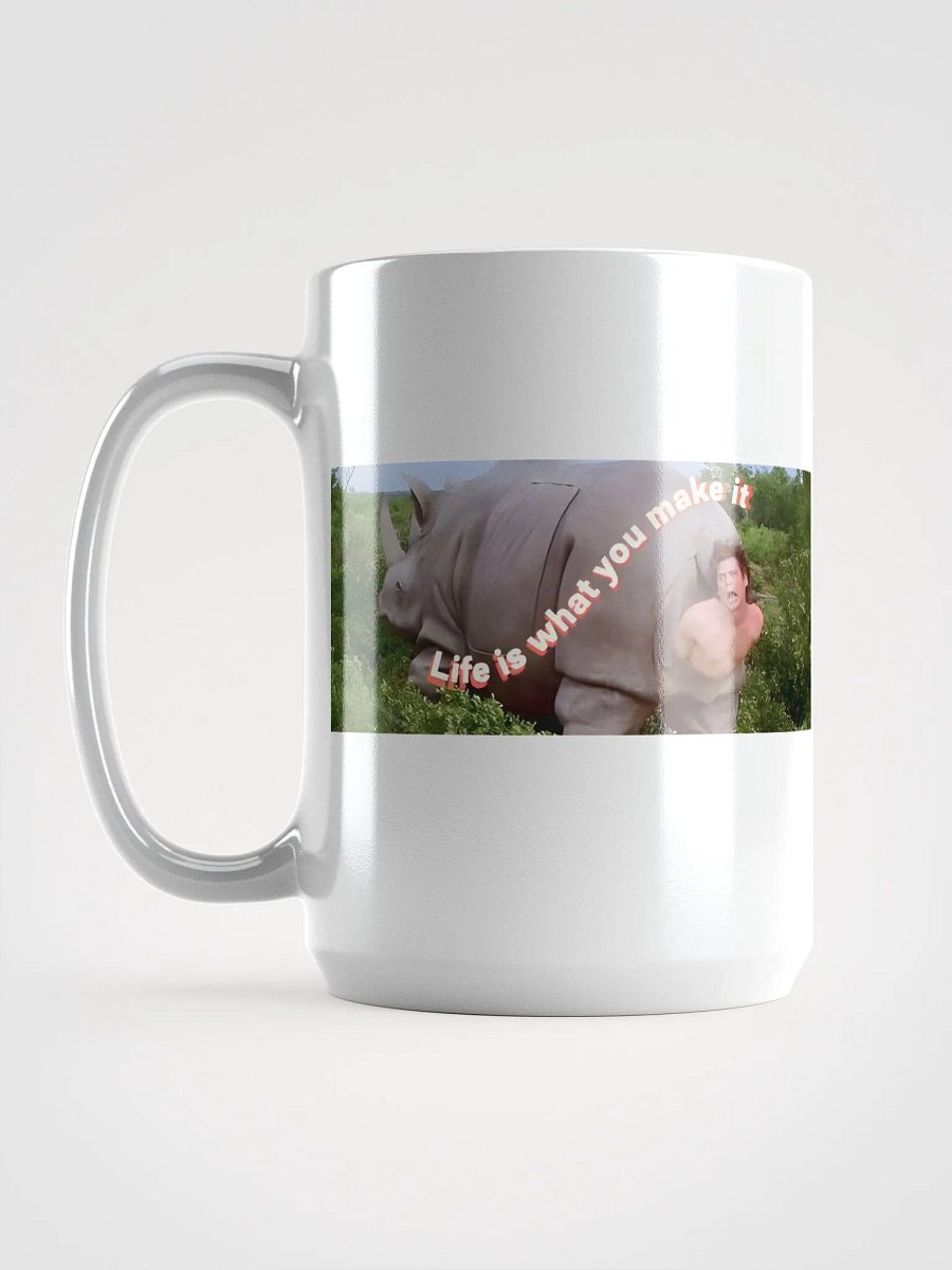 "Life Is What You Make It" Funny Jim Carrey - Mug For Everyday Use product image (4)