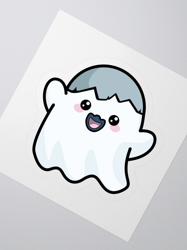 Ghost Battle Chicken Sticker product image (2)