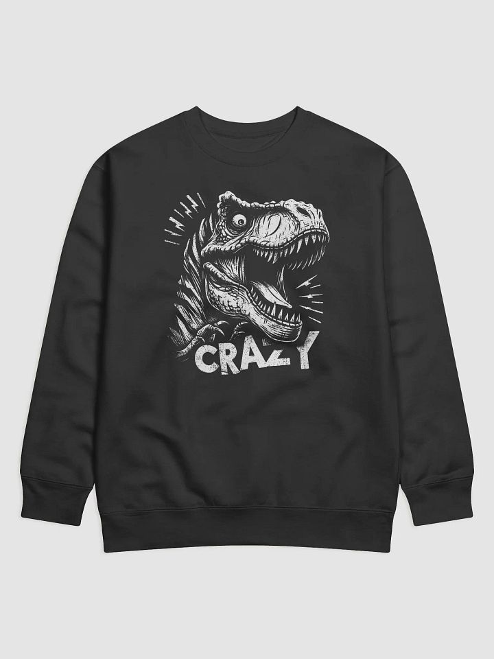 Crazy T-rex Sweatshirt product image (1)