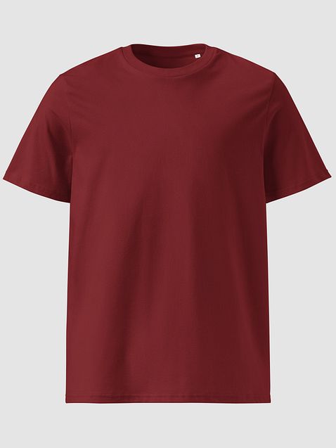 Photo showing Stanley/Stella Unisex Organic Ribbed Neck T-Shirt