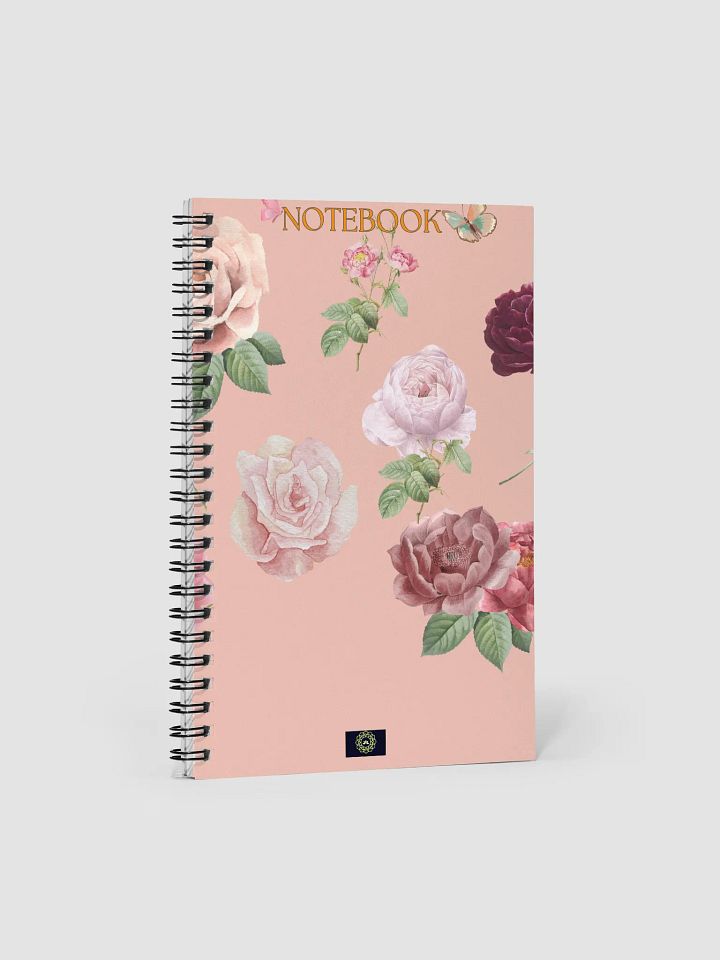 Rose Garden Spiral Notebook product image (1)