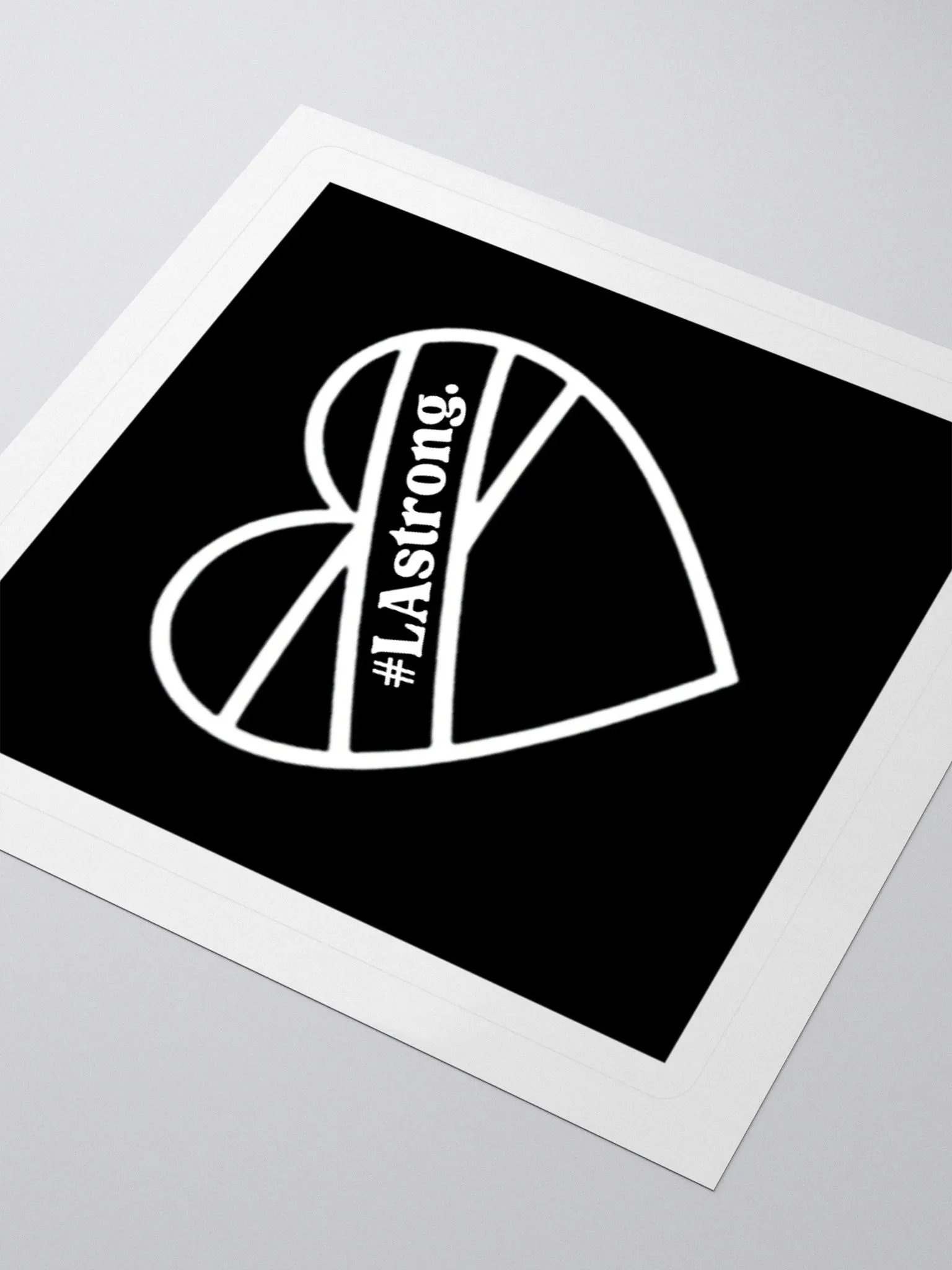 #LAstrong. Sticker product image (9)