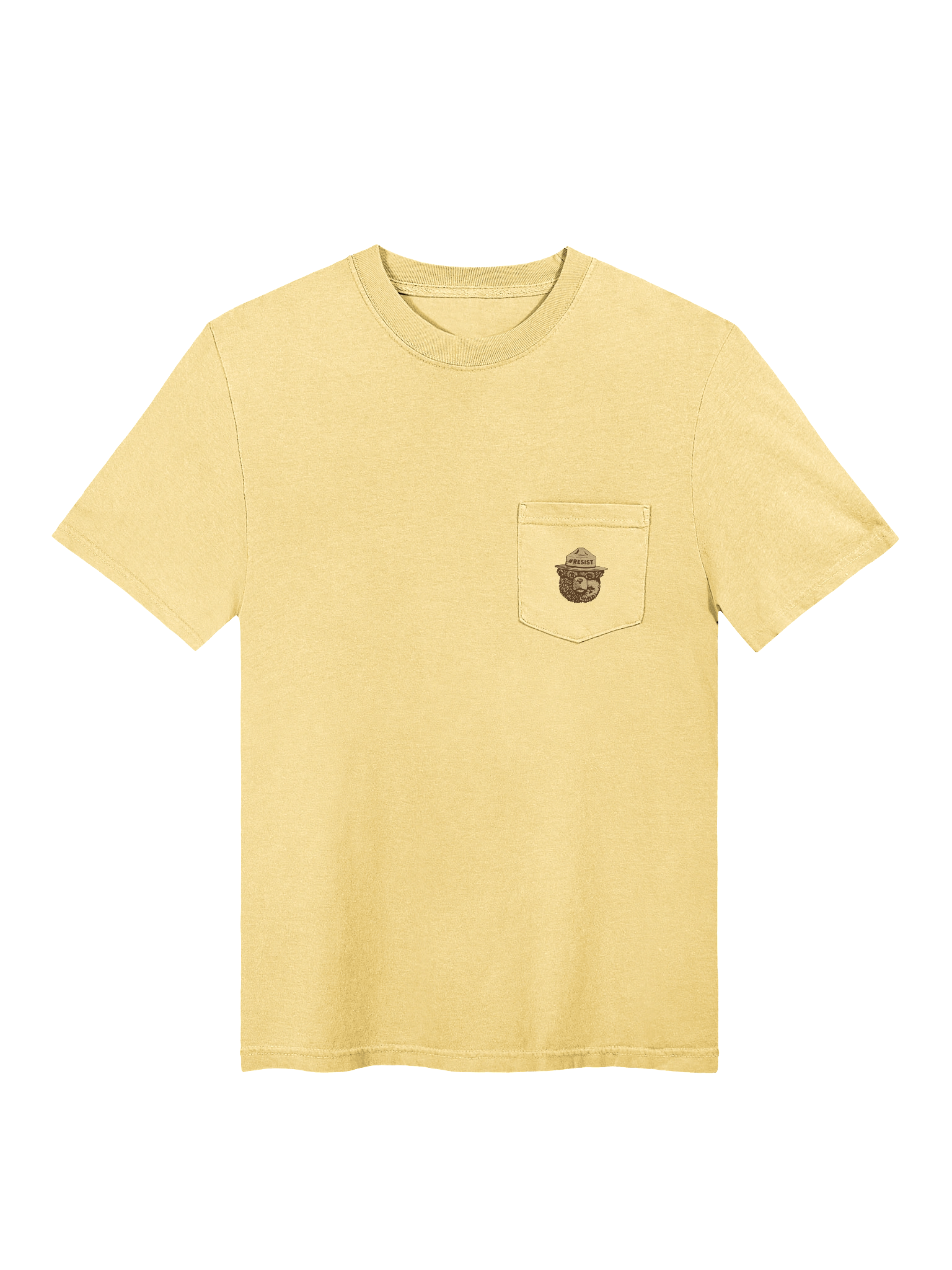Smokey RESIST BEAR Pocket T-Shirt Alt National Parks Wear Resistance Rangers product image (14)