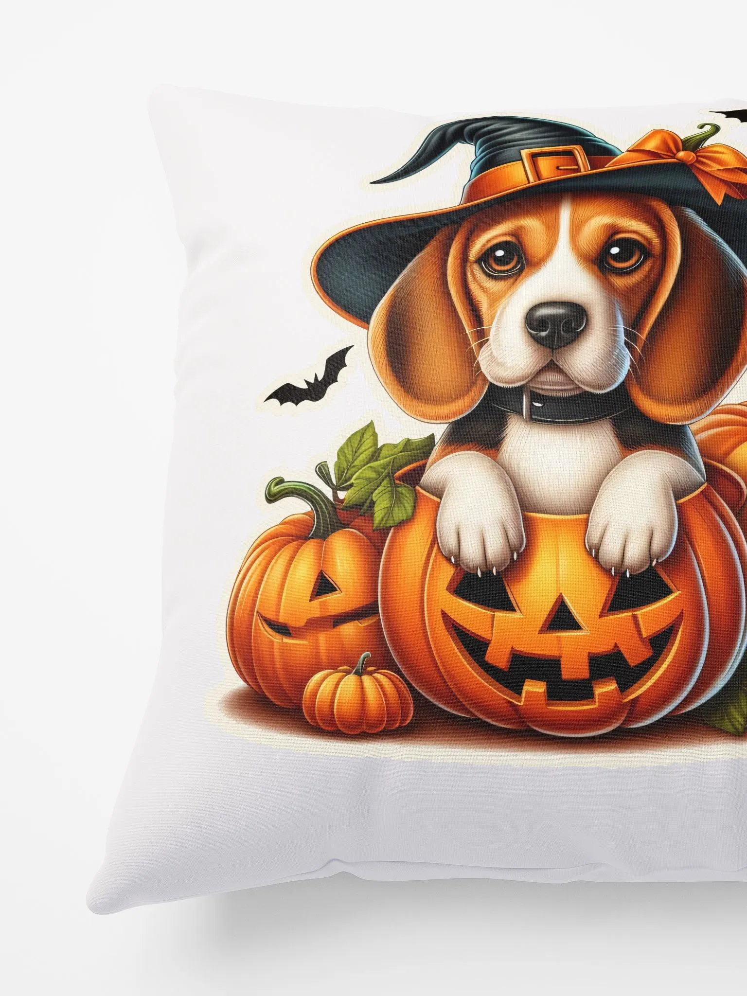 Halloween Pumpkin Beagle - Pillow product image (3)