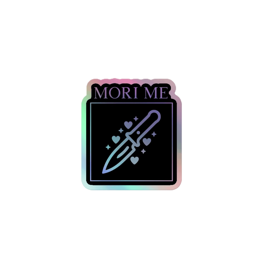 Mori Me Holographic Sticker product image (1)
