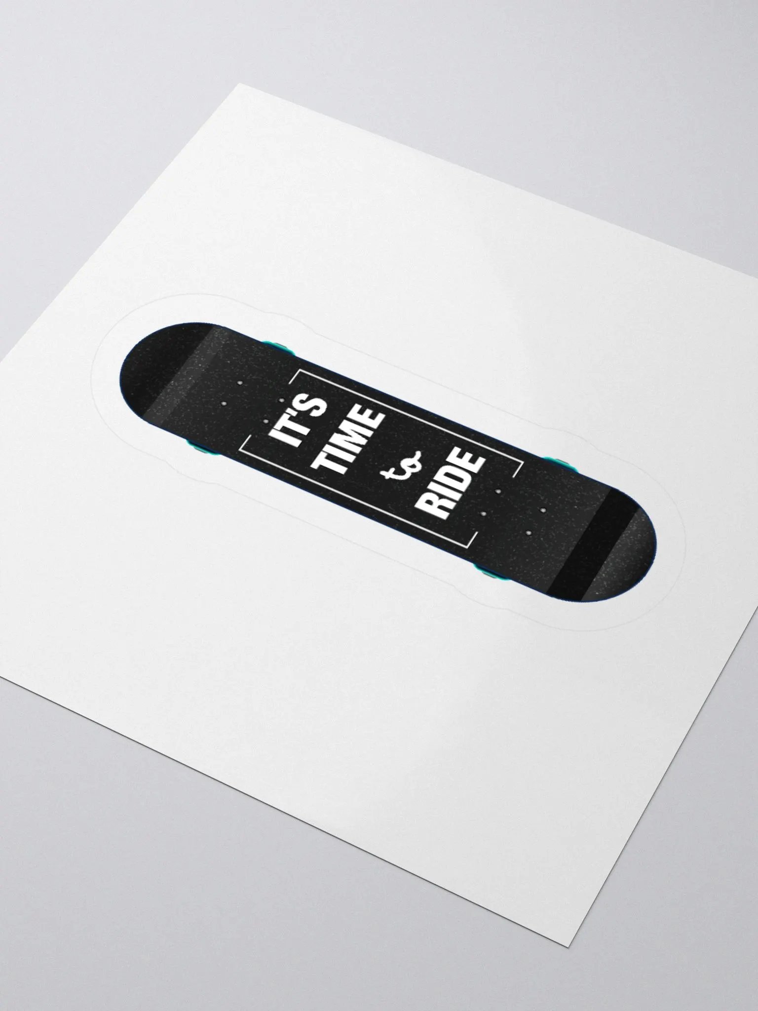 It's Time to Ride Skateboard Deck Sticker product image (12)