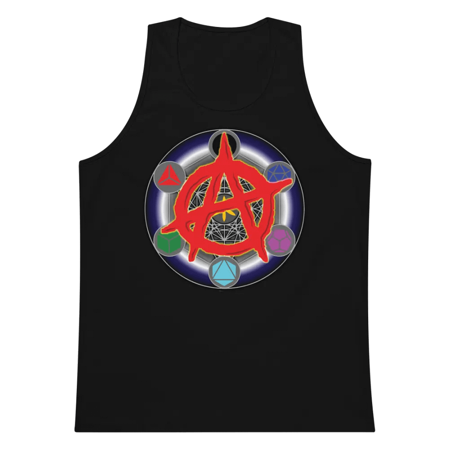 Hexproof Anarchist Emblem Men's Tank Top product image (5)