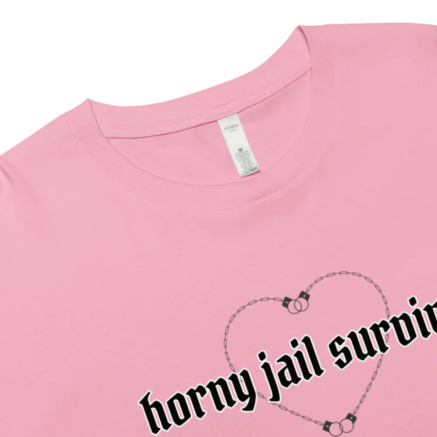 horny jail survivor- crop top product image (4)
