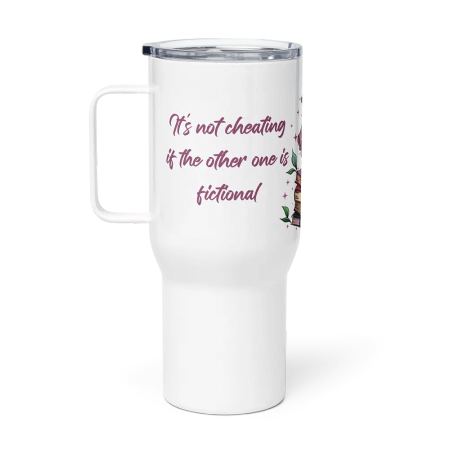 It's not cheating Travel Mug – For Book Lovers Only product image (2)