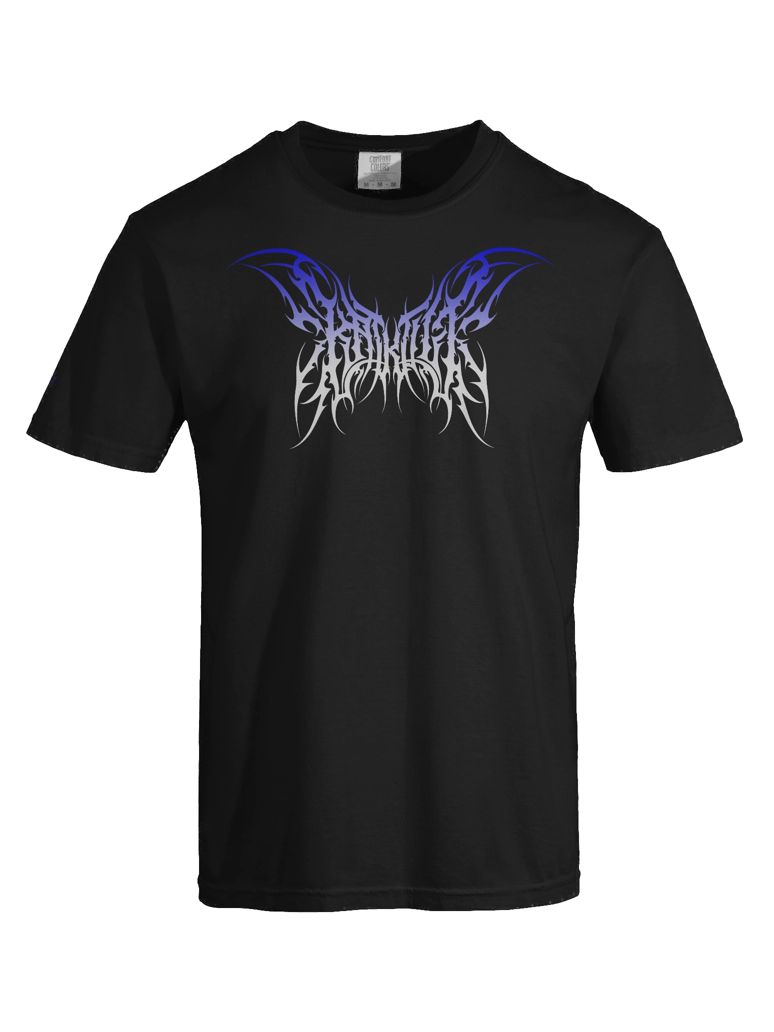 Kat Kult Comfort Colors T-Shirt (Blue & White logo) product image (1)