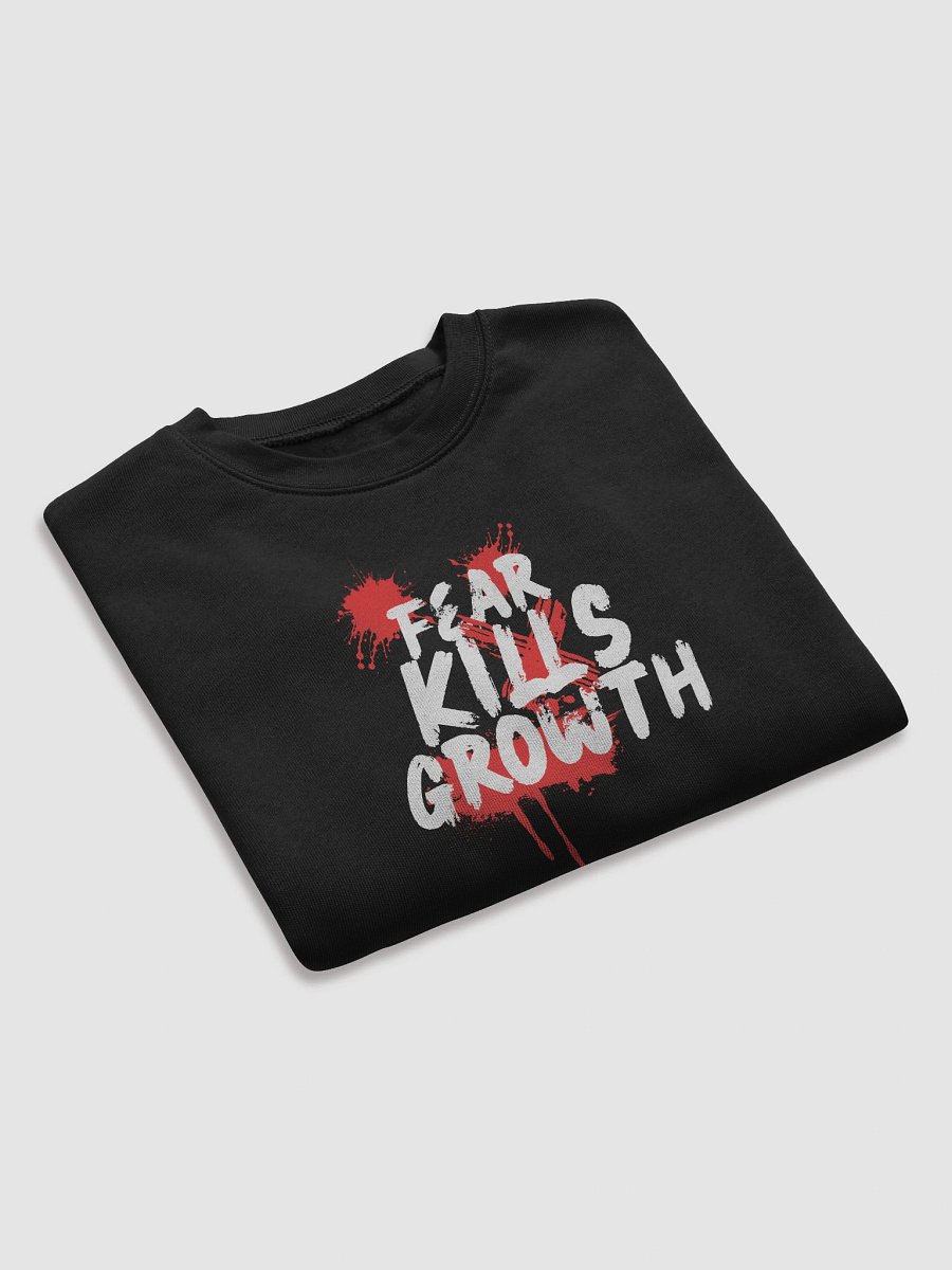 Fear Kills Growth Women's Crop Top - Bella + Canvas Sweatshirt fit product image (7)