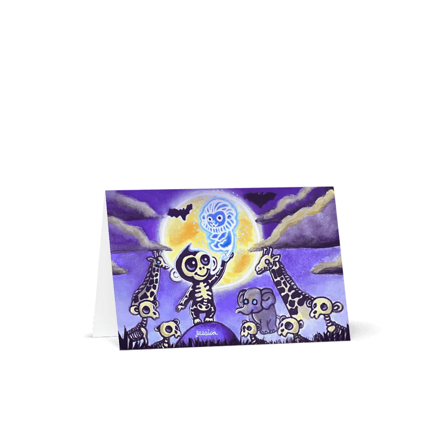 Circle of Fright Greeting Card product image (1)