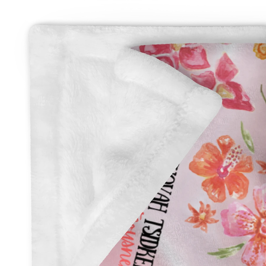 Pink Floral Names Of God Blanket product image (14)