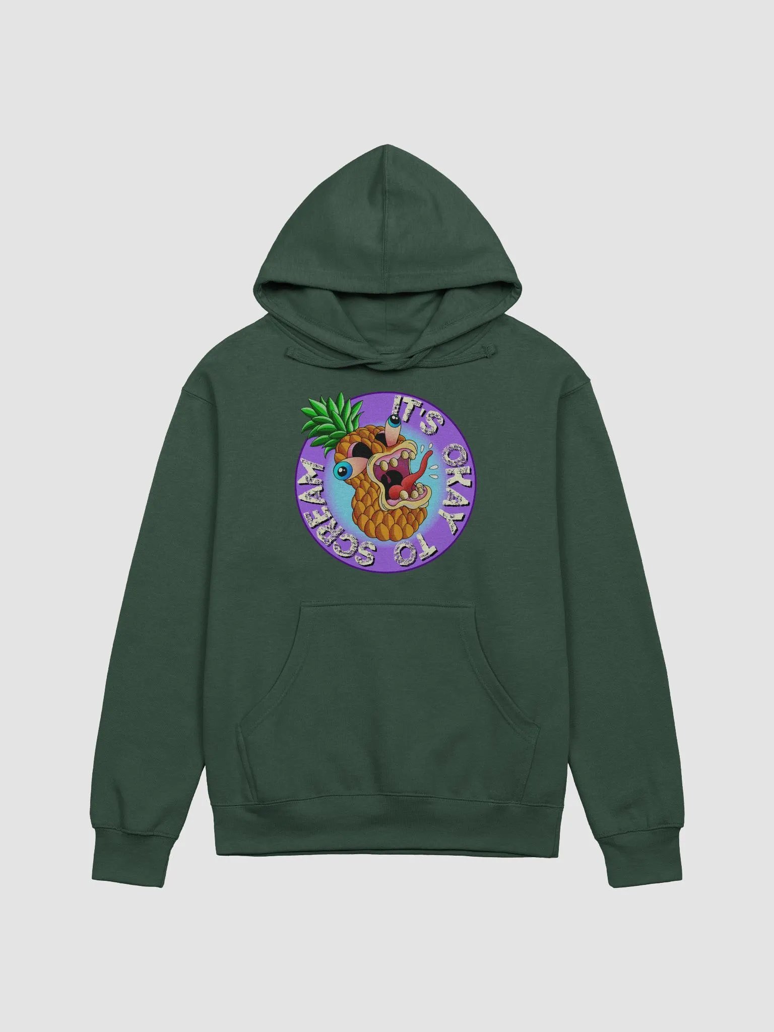 Please Scream: Independent Trading Co. Midweight Hoodie product image (7)
