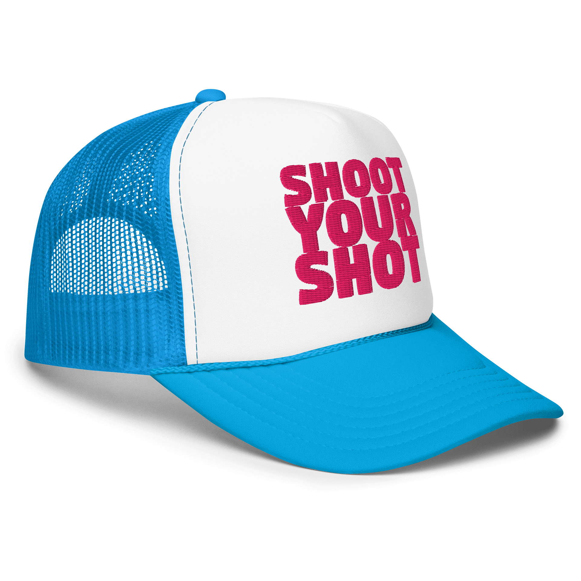 SHOOT YOUR SHOT Foam Trucker Hat product image (3)