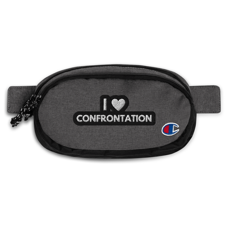 I <3 Confrontation (B&W 2) champion fanny pack product image (1)