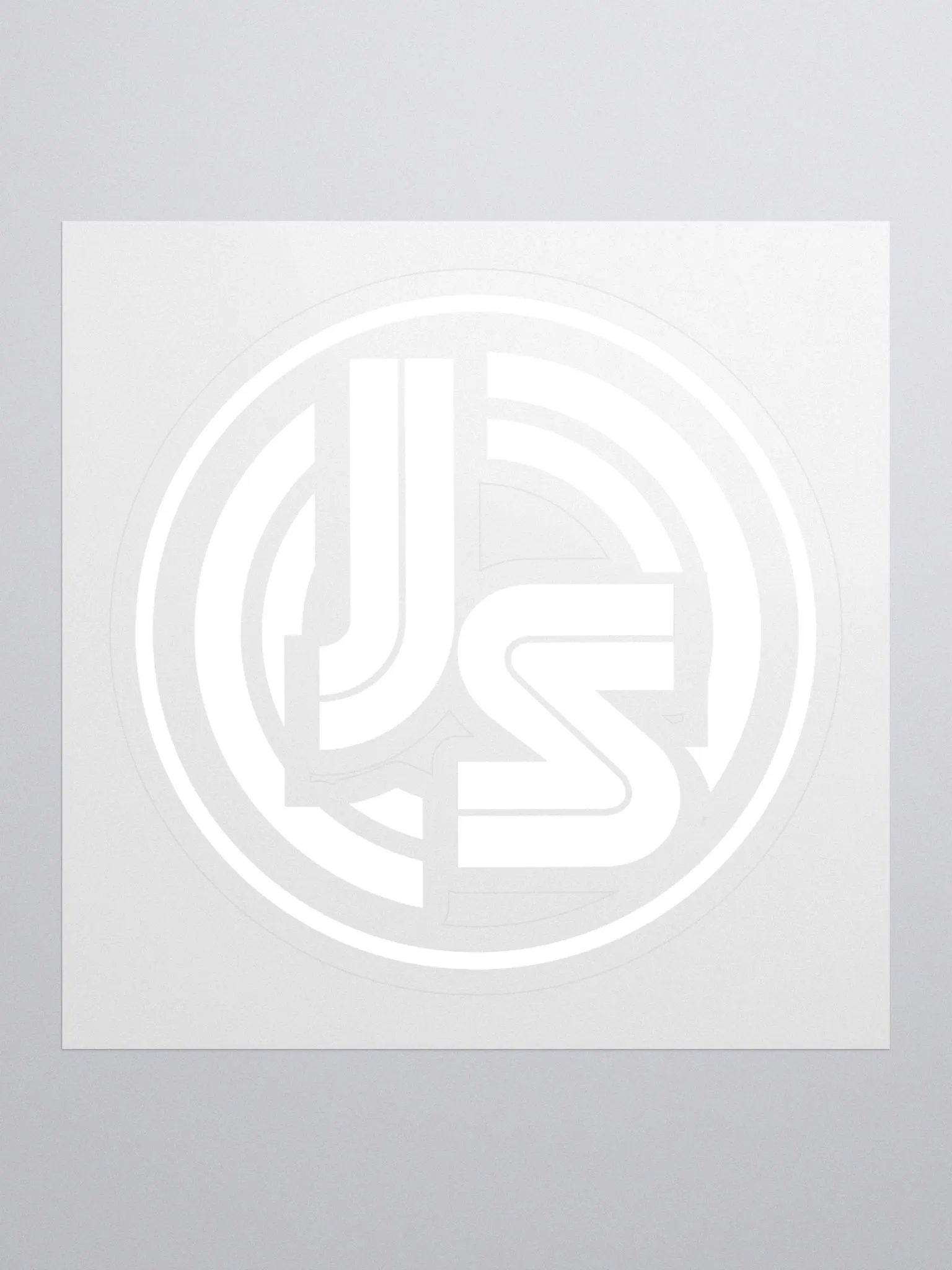 Jump Smokers Circle Logo Vinyl Stickers product image (1)