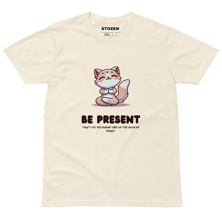 Zen Cat Reflection Premium T-Shirt product image (3)